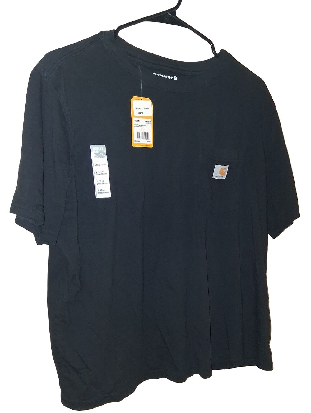 Clothes: Womens Black Carhartt T-Shirt (Large) NWT